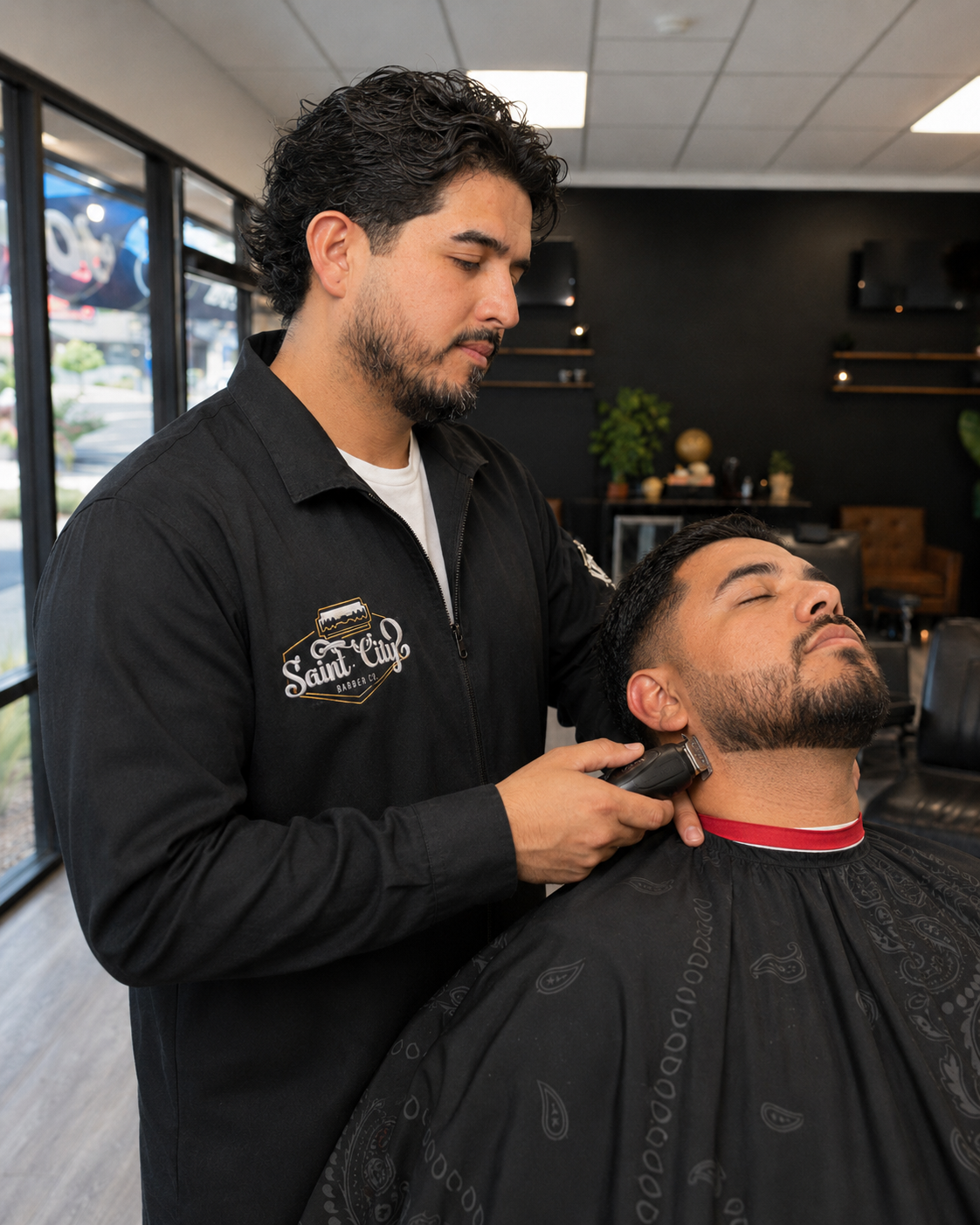 Beard Trim Line Up (Trimmer) at Saint City Barber Co.