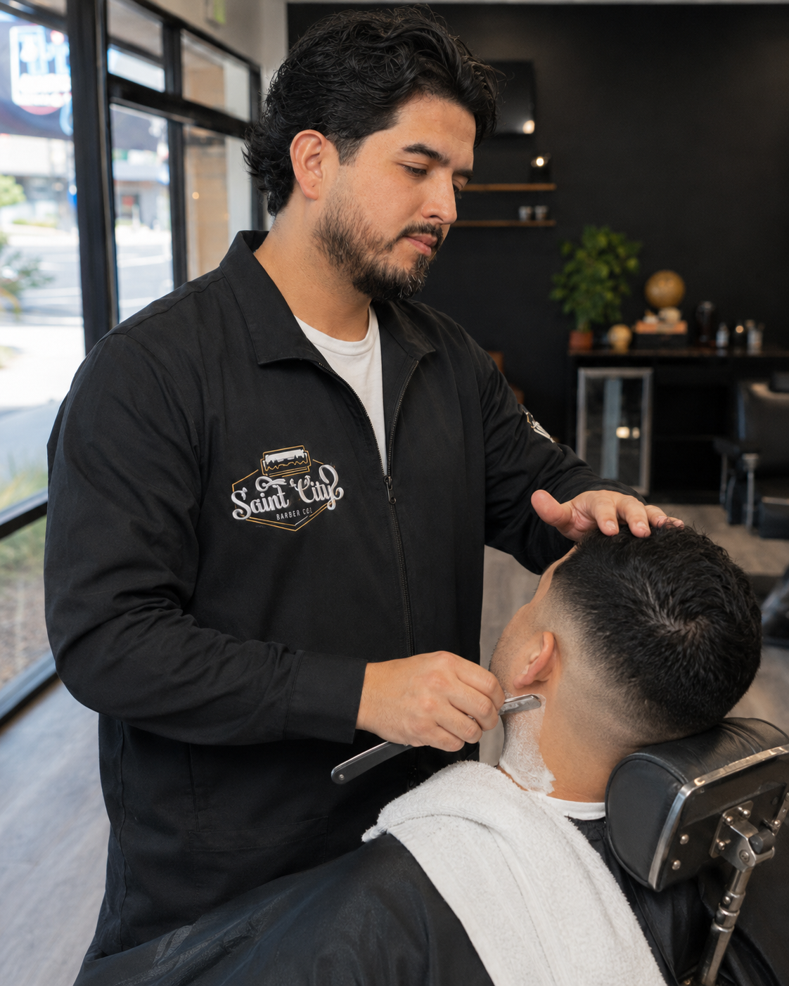 Razor Fade at Saint City Barber Company